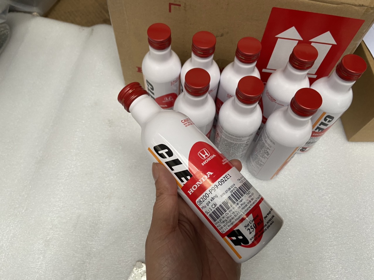 Dung dịch vệ sinh hệ thống nhiên liệu xăng xe Honda